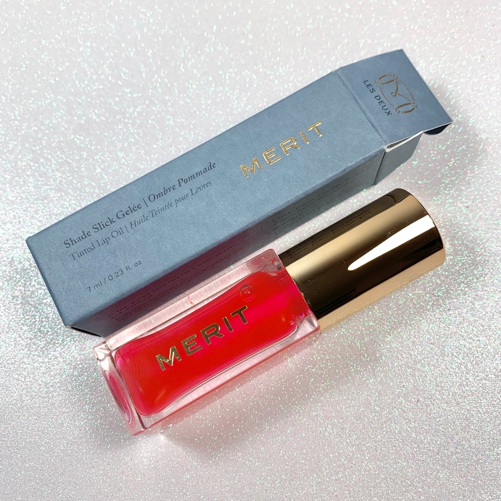 Merit Lip Oil Les Deux BNIB
